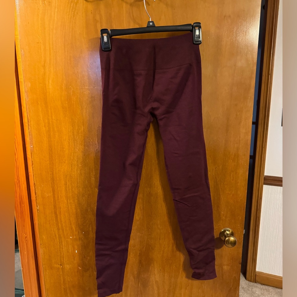 Burgundy aurola legging size M